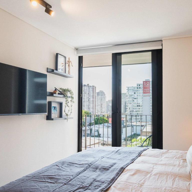 HOM I Cercano al Metro I Wifi I Terraza I Nunoa - Apartment - 19