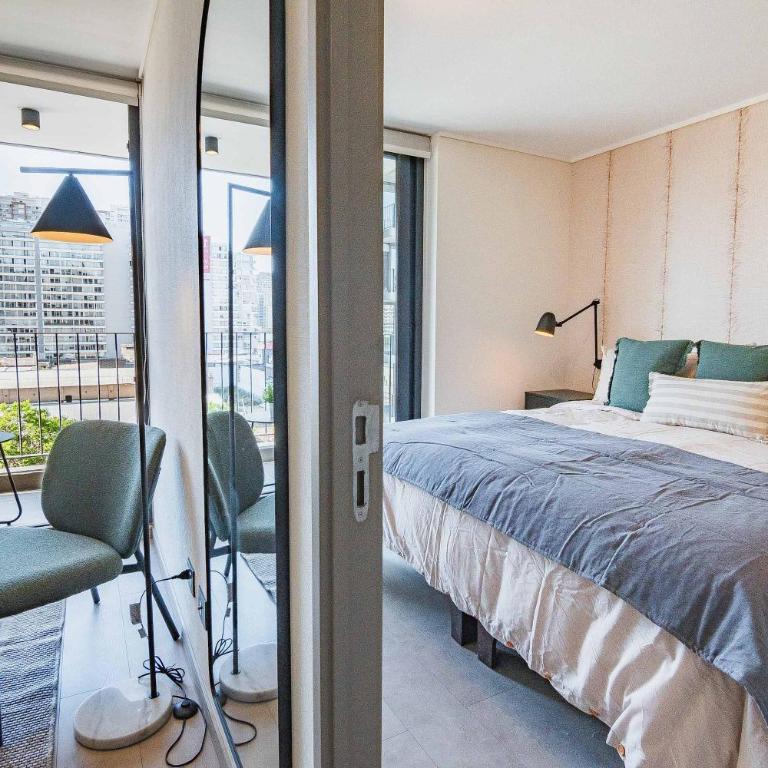 HOM I Cercano al Metro I Wifi I Terraza I Nunoa - Apartment - 22