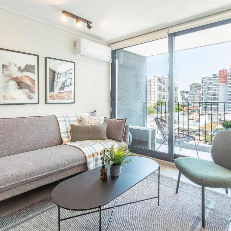 HOM I Cercano al Metro I Wifi I Terraza I Nunoa - Apartment - 37