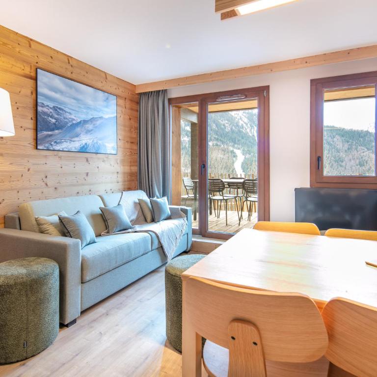 Vacancéole Résidence Les Hauts de Vaujany - Appartement 1 chambre avec coin nuit pour 6 personnes - 4