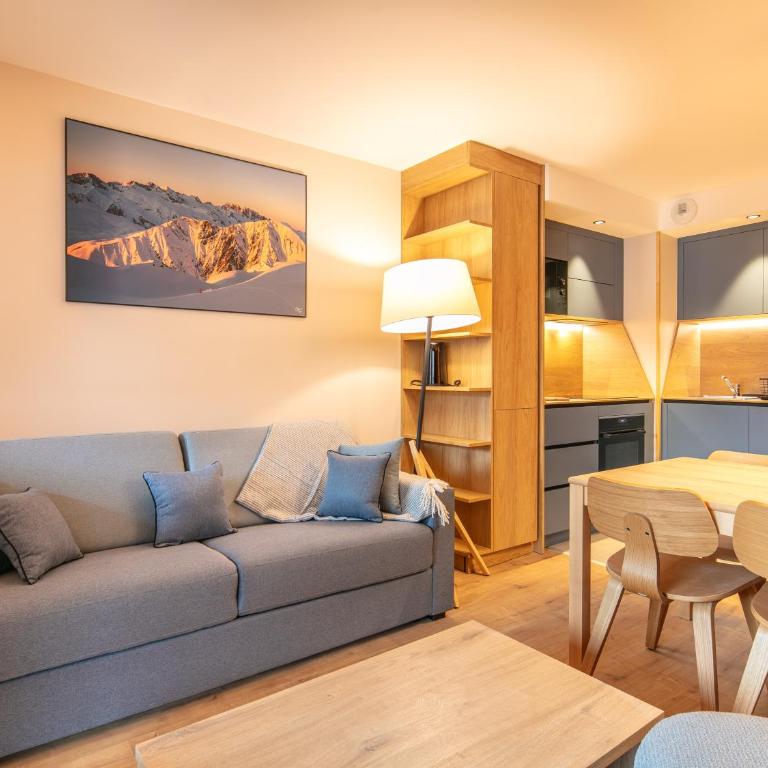 Vacancéole Résidence Les Hauts de Vaujany - Appartement 2 Chambres avec Coin Nuit pour 8 Personnes - 3