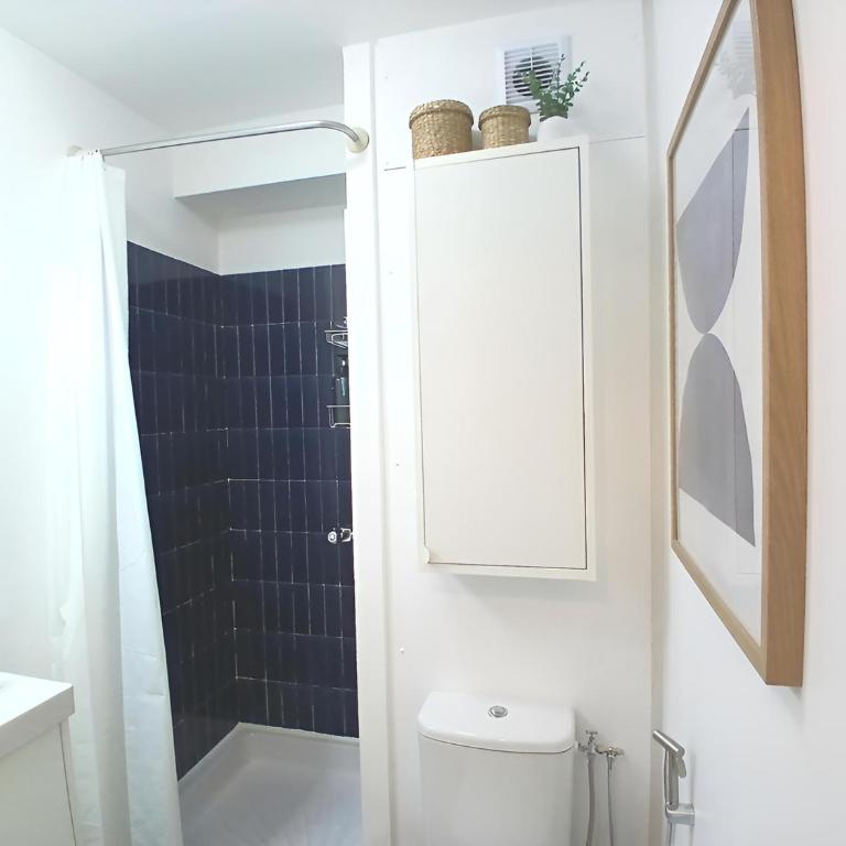 Studio 4 pers, 1ère ligne, Piscine, Vue mer latérale - Apartamento Estudio con vistas al mar - 12