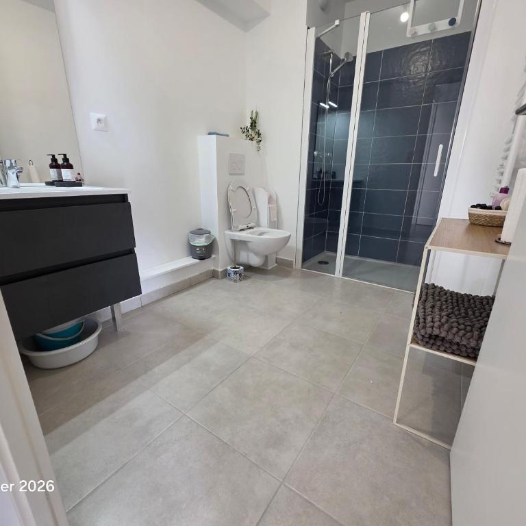 Spacieux appartement dans résidence avec piscine - Two-Bedroom Apartment - 23
