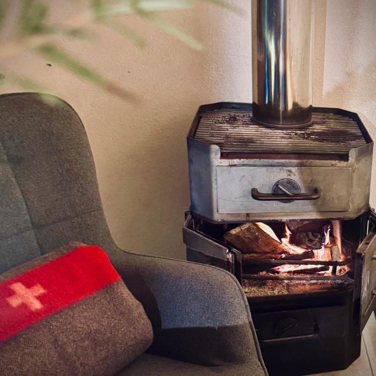 Hüttli Chalet Weitblick 10 Minuten zur Skigondel und Aletschgletscher - Apartment mit 1 Schlafzimmer - 30