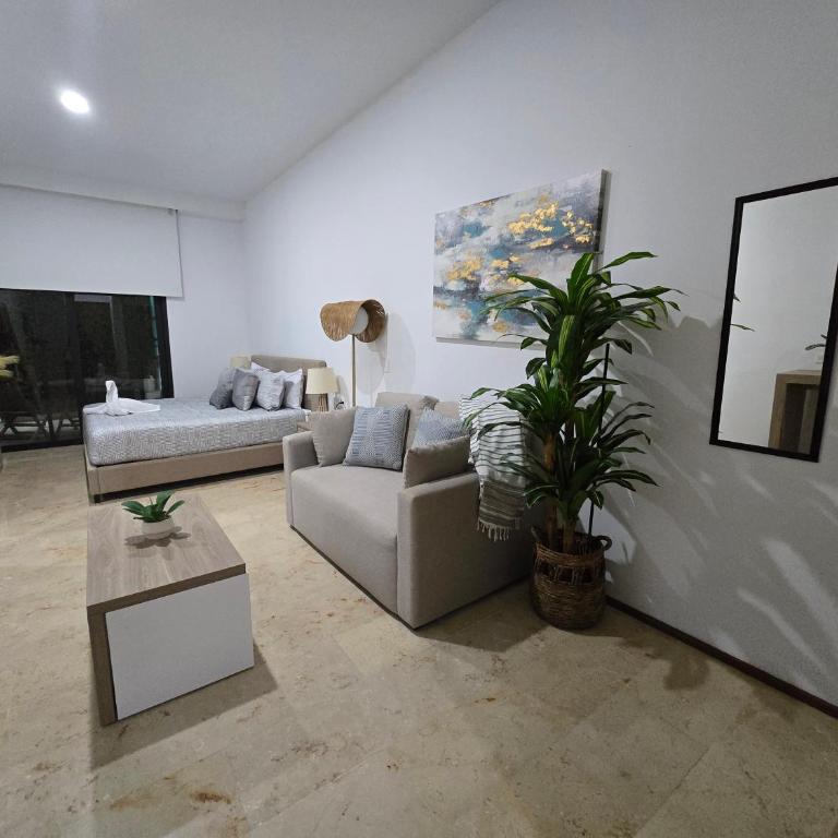 A Perfect Place - Rooftop views of the Caribbean - Jacuzzi - Studio Apartment with Balcony - 7