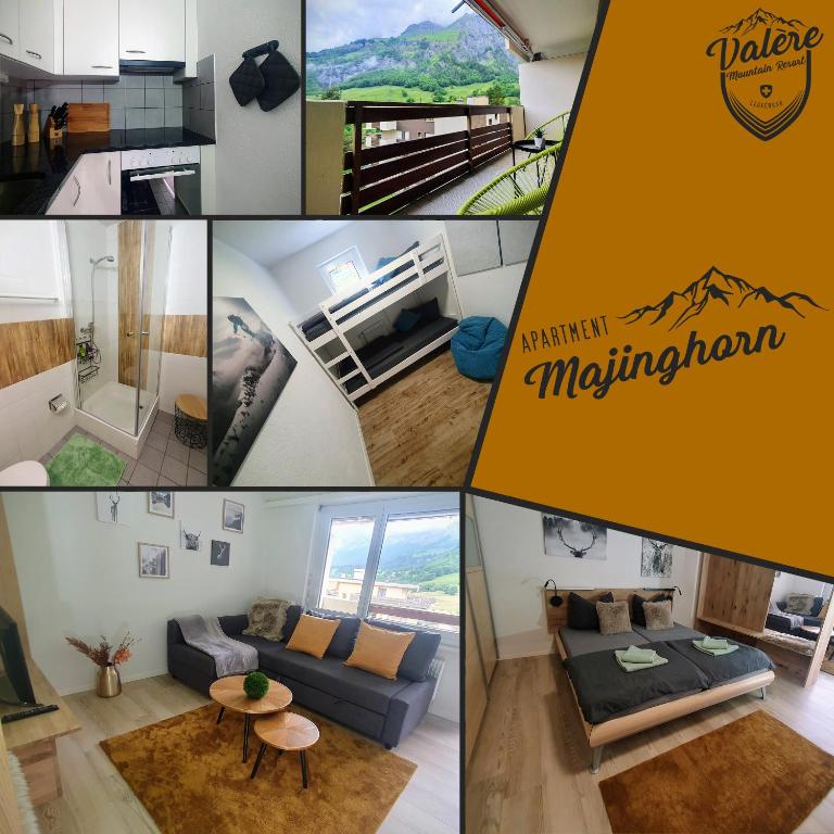 Valère Mountain Resort Leukerbad - Estudio con vistas a las montañas - 1