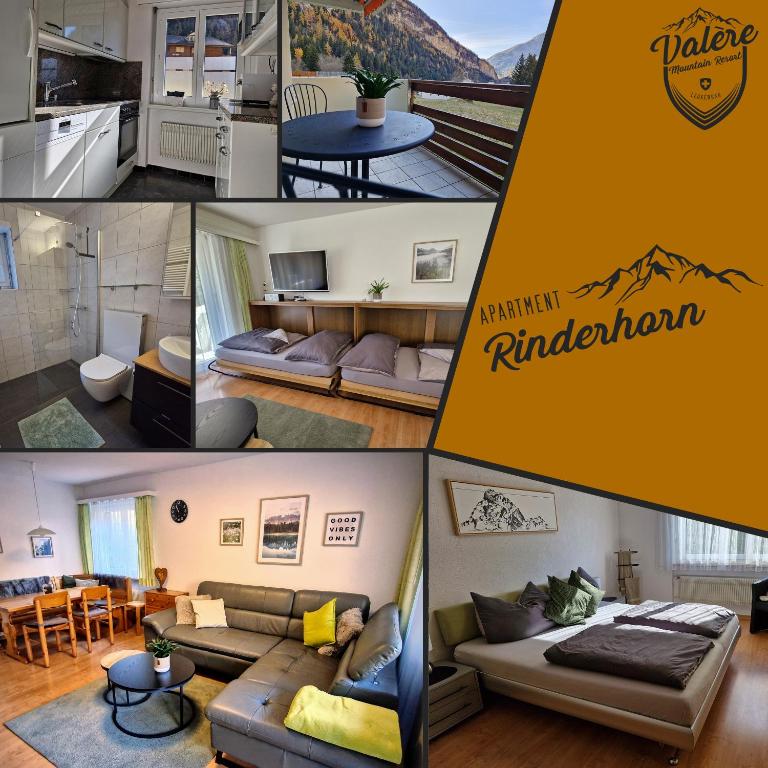 Valère Mountain Resort Leukerbad - Apartamento de 1 dormitorio con balcón y vistas a la montaña - 1