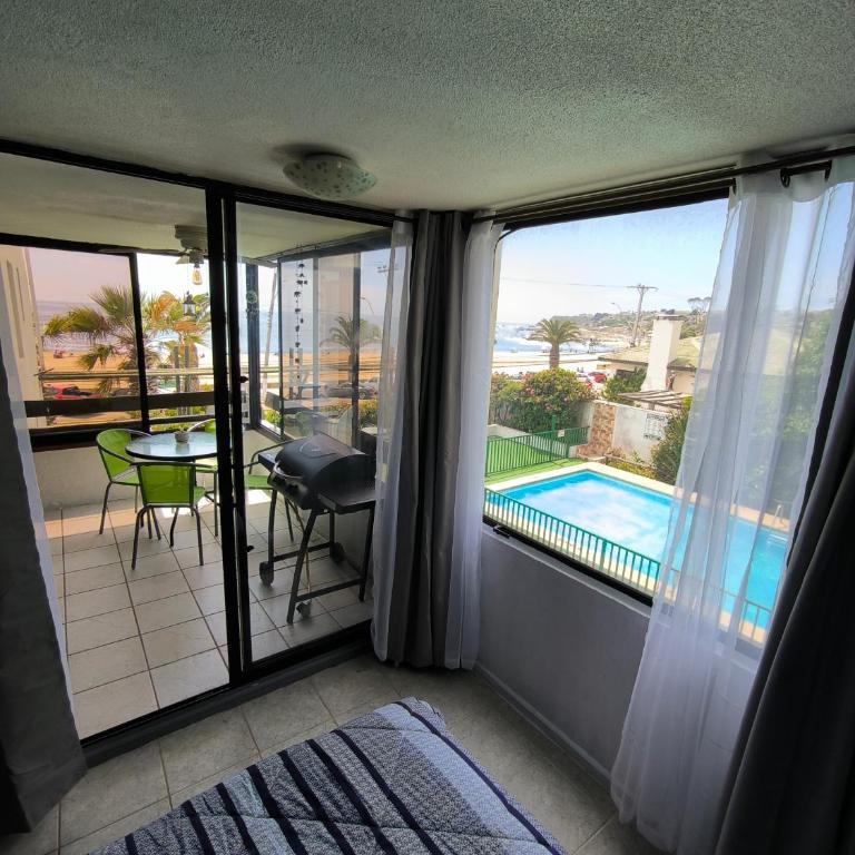 Departamento Frente a la Playa en el Quisco - Two-Bedroom Apartment - 1