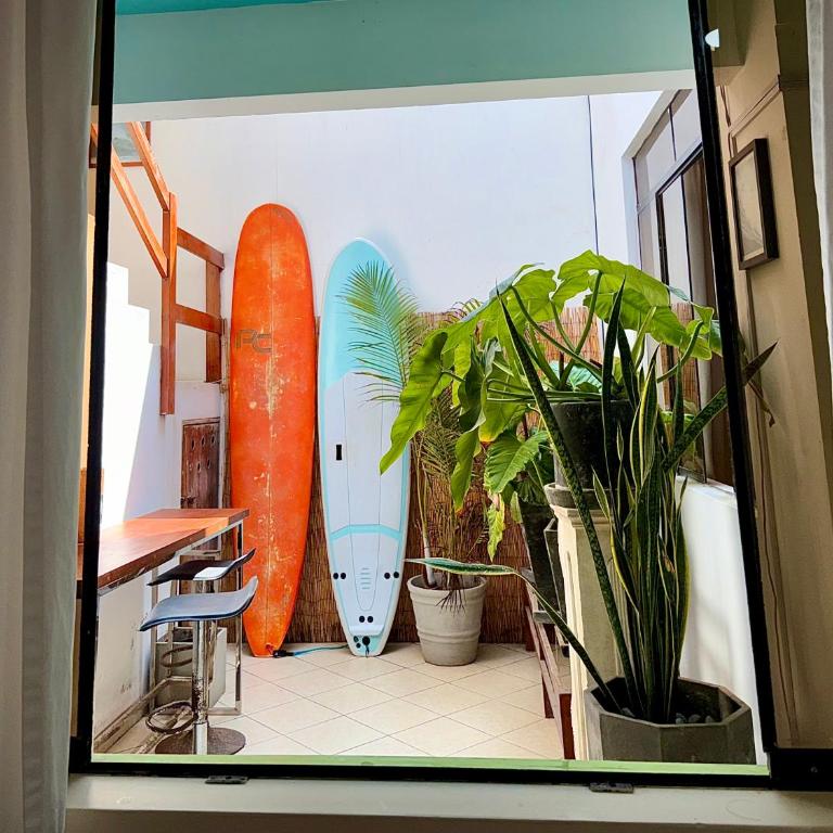 Casa mar surfhouse - Cama individual en habitación compartida - 4 camas - 4