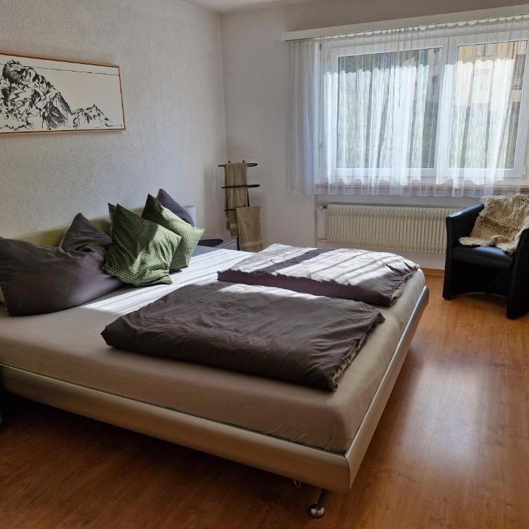 Valère Mountain Resort Leukerbad - Apartamento de 1 dormitorio con balcón y vistas a la montaña - 15