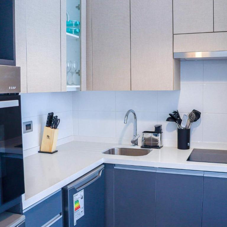 HOM I Wifi Parking AireAconGym Piscina SantaIsabel - Apartamento - 21