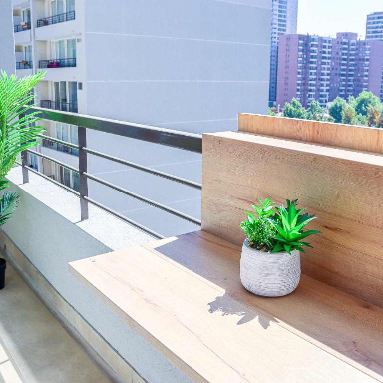 HOM I Wifi Parking AireAconGym Piscina SantaIsabel - Apartamento - 59