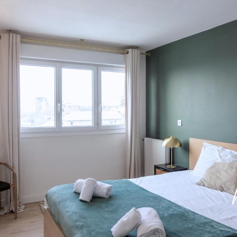 Orléans proche bord de Loire - Appartement 2 chambres avec grand balcon - Le Panoramique Orléanais - Two-Bedroom Apartment - 5