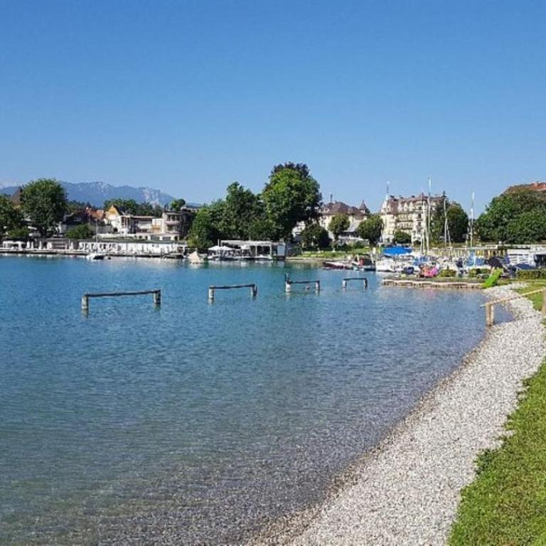 Design Apartment Velden am Wörthersee mit Terrasse & Parkplatz - Apartment mit 1 Schlafzimmer - 15
