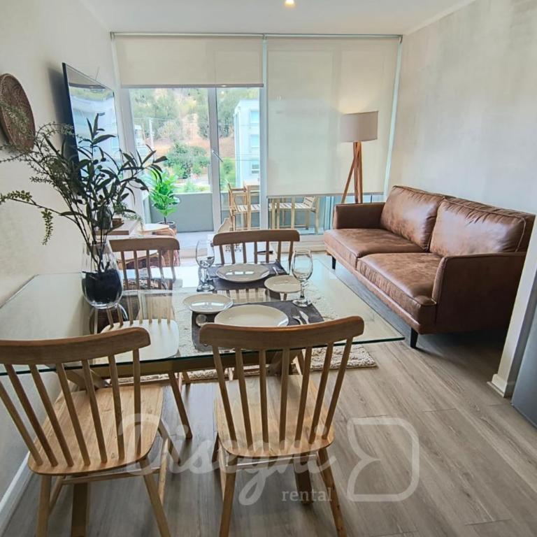 Disegni 18 - Departamento Familiar con Piscina, Lomas de Puyai Papudo - Three-Bedroom Apartment with Balcony - 1