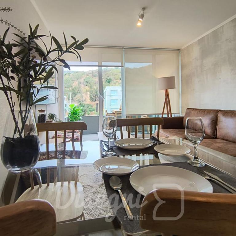 Disegni 18 - Departamento Familiar con Piscina, Lomas de Puyai Papudo - Three-Bedroom Apartment with Balcony - 19