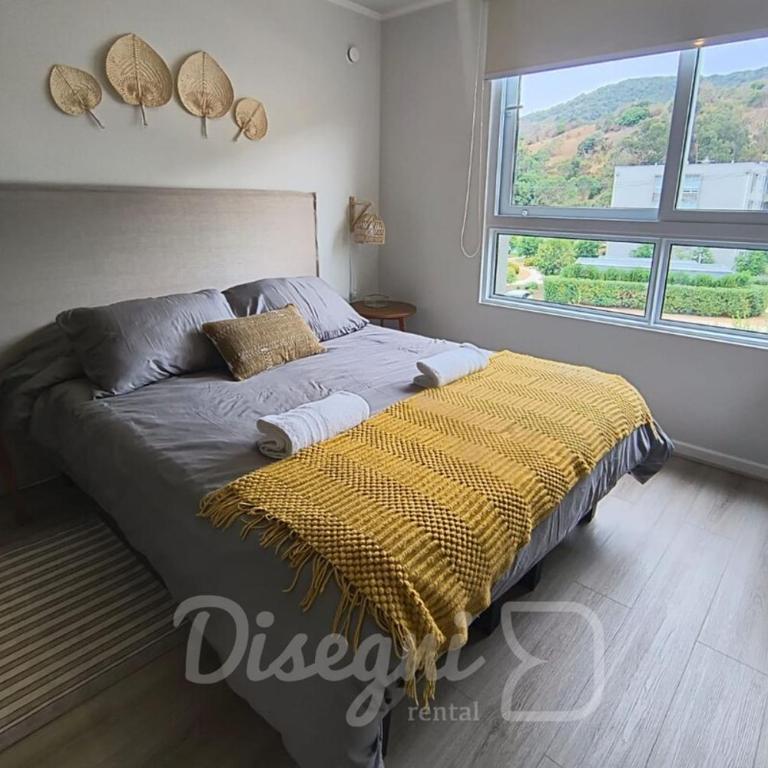 Disegni 18 - Departamento Familiar con Piscina, Lomas de Puyai Papudo - Three-Bedroom Apartment with Balcony - 41