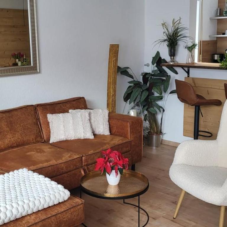 Ammergaufeeling mit einmaligem Bergblick, Terrasse, Nähe zur Nato Schule - Apartment mit 1 Schlafzimmer - 4