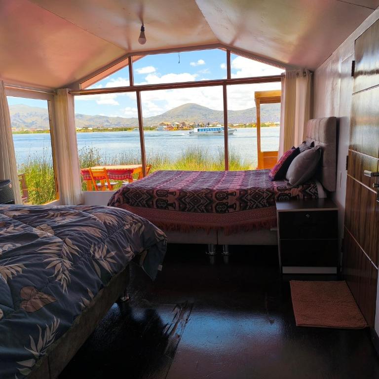 Uros Quechua`s Lodge Titicaca - Habitación Doble con balcón - 4