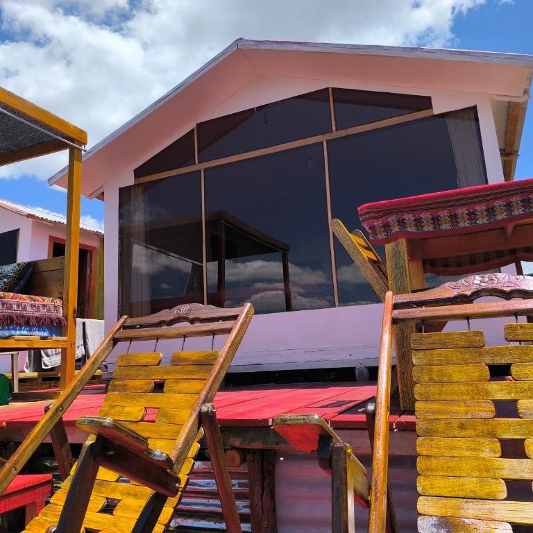 Uros Quechua`s Lodge Titicaca - Habitación Doble con balcón - 7