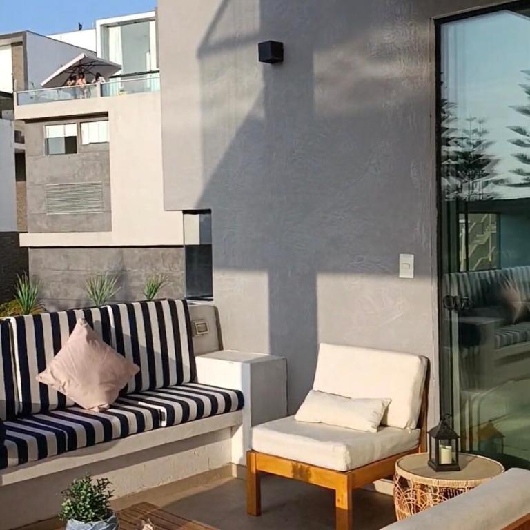 Casa de Playa a 15min del boulevard de Asia - Three-Bedroom House - 7