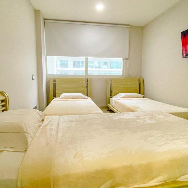 Comodos Aptos en Morros3 con salida directa a la playa, piscina & parking - Two-Bedroom Apartment with Balcony - 26