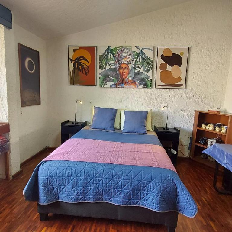 Habitación amplia cerca de Andares - Habitación Doble - 1 o 2 camas - 1