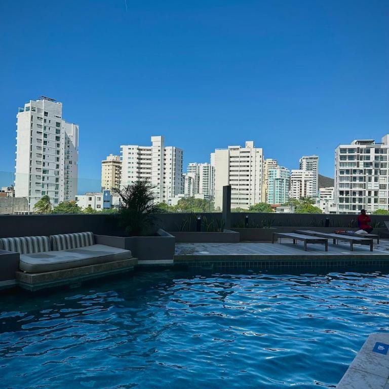 Apartamento nuevo en Santa Marta - Excelente Ubicación - Amenidades de Hotel - One-Bedroom Apartment with View - 40