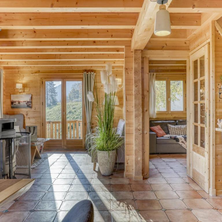 Chalet pour 8 personnes à Crest-Voland, idéal pour un séjour à la montagne - Chalet mit 3 Schlafzimmern - 5