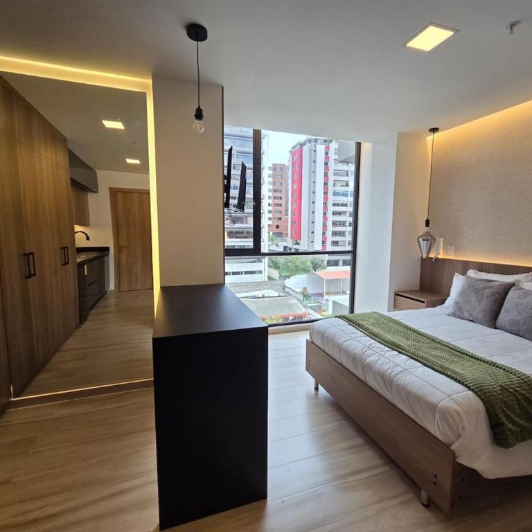 Exclusivo estudio en Quito Coworking , Gimnasio y Jacuzzi - One-Bedroom Apartment - 3