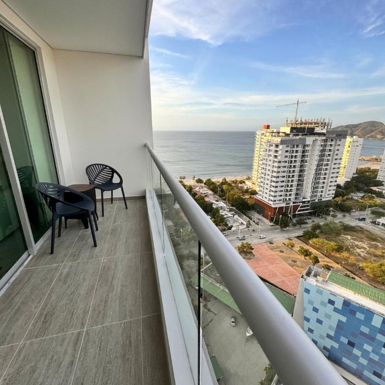 New apartment with ocean views Playa Salguero - Apartamento de 3 dormitorios - 26
