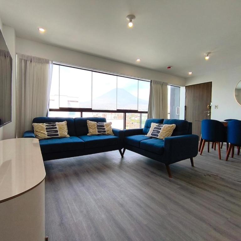 Moderno Departamento de 3 habitaciones y 2 baños a 7 min de plaza de Armas-Umacollo - Three-Bedroom Apartment - 2