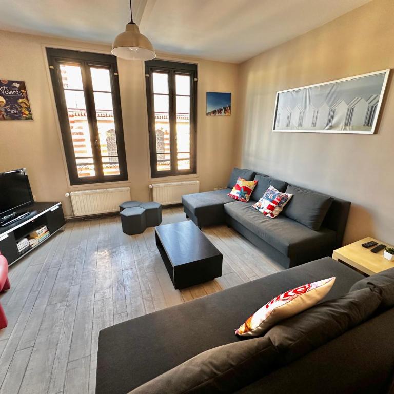 Joseph - Triplex familial au coeur de Berck-Plage - Appartamento con 3 Camere da Letto - 4