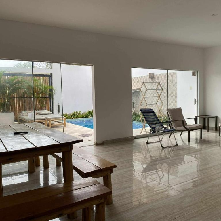 Casa a pasos de la playa - Nueva Esperanza - Two-Bedroom House - 3