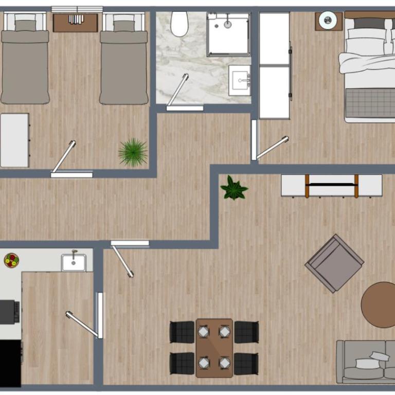 Ferienhaus Nr 123, Kategorie Komfort Plus L, Feriendorf Hochbergle, Allgäu - Ferienhaus - 13