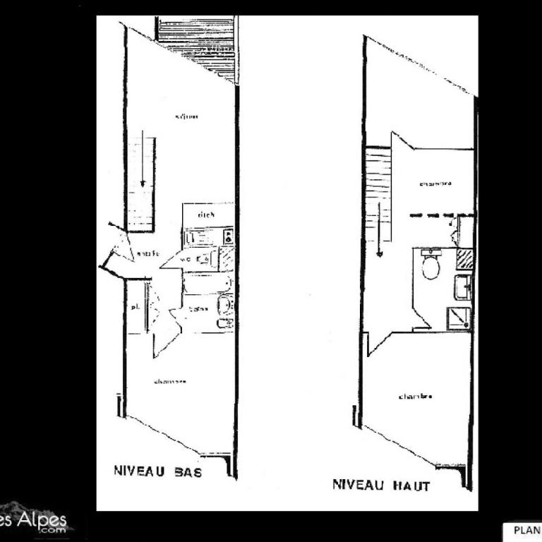 Résidence Grande Masse - Duplex mezzanine 8 personnes aux Ménuires MAE-4384 - Apartamento - 13
