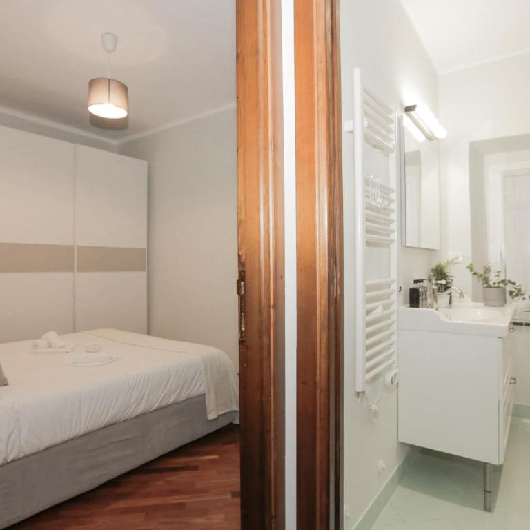 Brignole - metropolitana- AC - bilocale 3 posti letto - 1000 Mbps - TAO'S HOUSE 2 - Appartamento con 1 Camera da Letto - 12