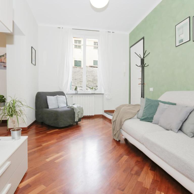 Brignole - metropolitana- AC - bilocale 3 posti letto - 1000 Mbps - TAO'S HOUSE 2 - Appartamento con 1 Camera da Letto - 17