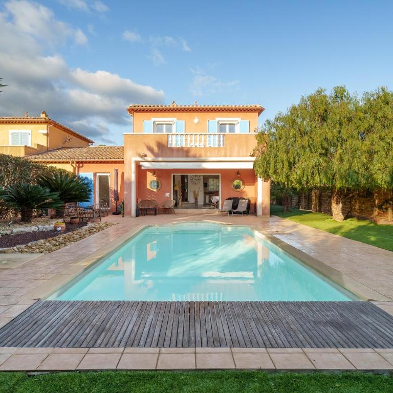 Villa les Citronniers - Piscine 100 m de la plage - Casa con 3 Camere da Letto - 1