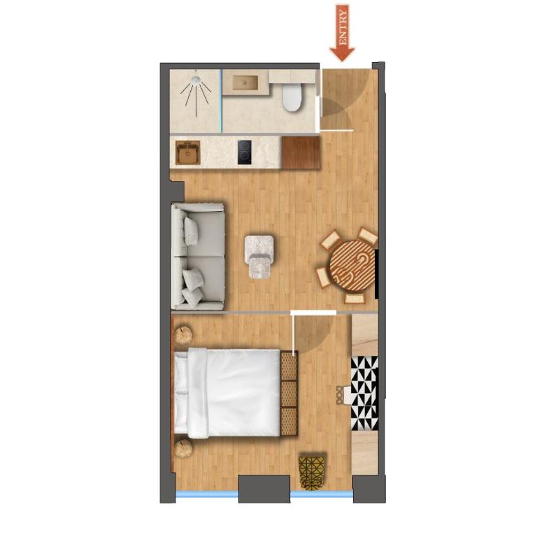 NoChichi Collections - City Center - One-Bedroom Deluxe Apartment - 14