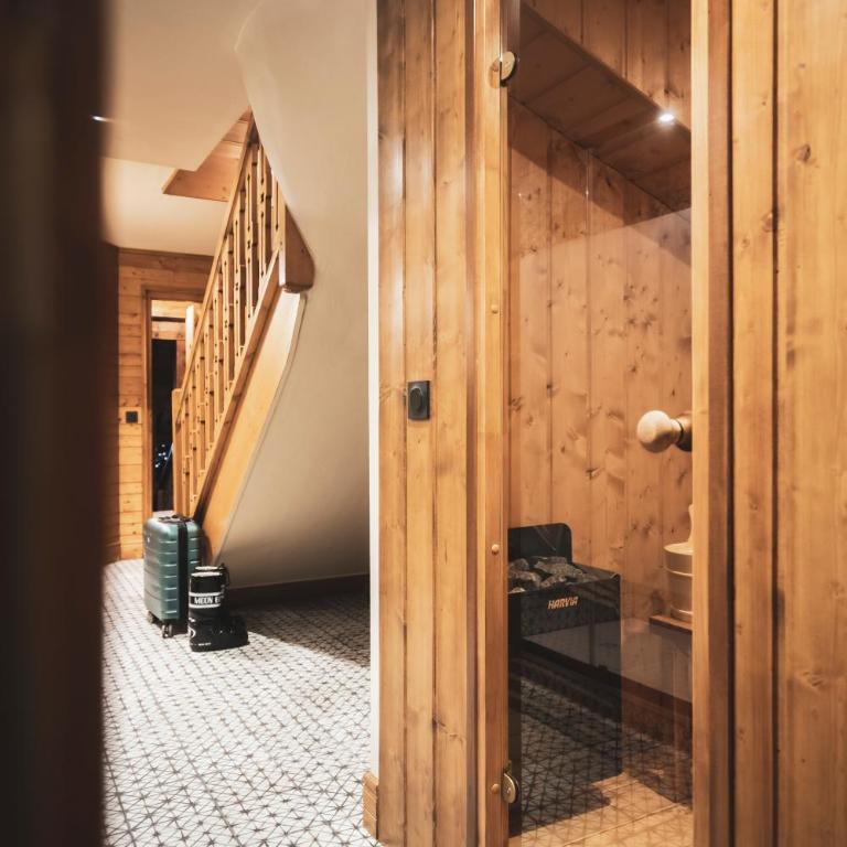 Le Hameau de la Sapinière - Hébergement 5 Chambres avec Sauna - 8 Personnes - 8