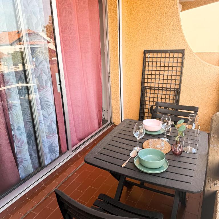 Appartement Argelès-sur-Mer avec piscine à 500m de la mer - Apartment mit 1 Schlafzimmer - 14