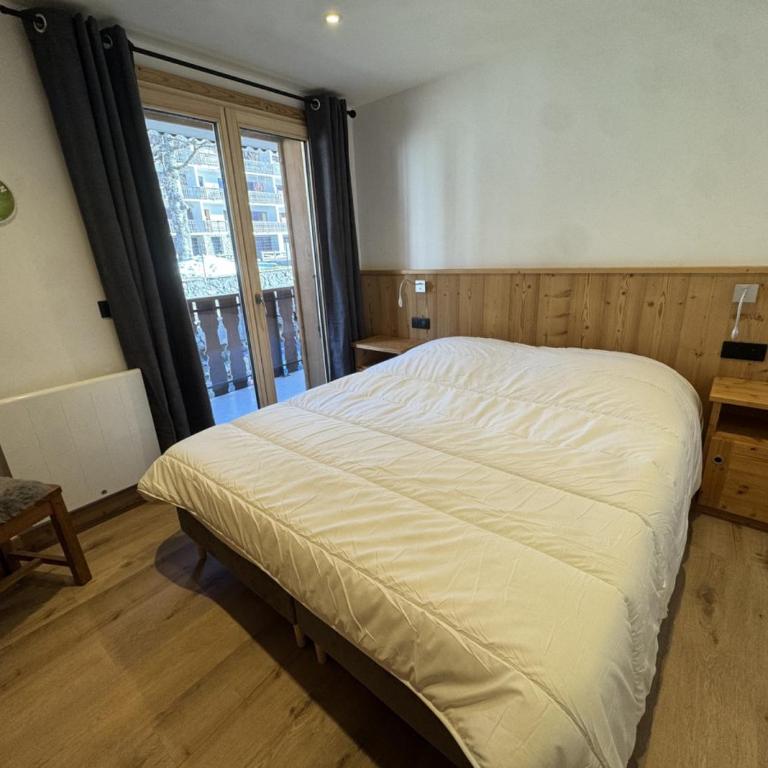 Les Carroz - Rénové - Au cœur de la station - 4 pers - One-Bedroom Apartment with Balcony and Mountain View - 24