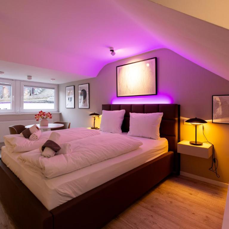 City Penthouse Apartments in Bahnhofsnähe - Apartment mit 1 Schlafzimmer und Terrasse - 7