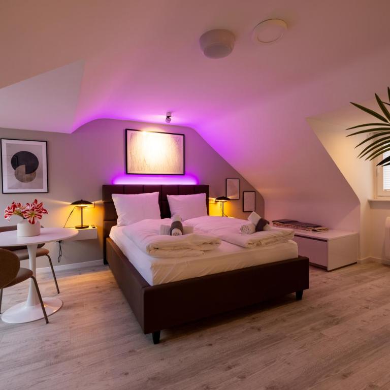 City Penthouse Apartments in Bahnhofsnähe - Apartment mit 1 Schlafzimmer und Terrasse - 11