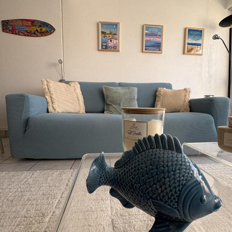 Marina au bord de l'eau accès direct port - Appartement Familial 1 Chambre - 15