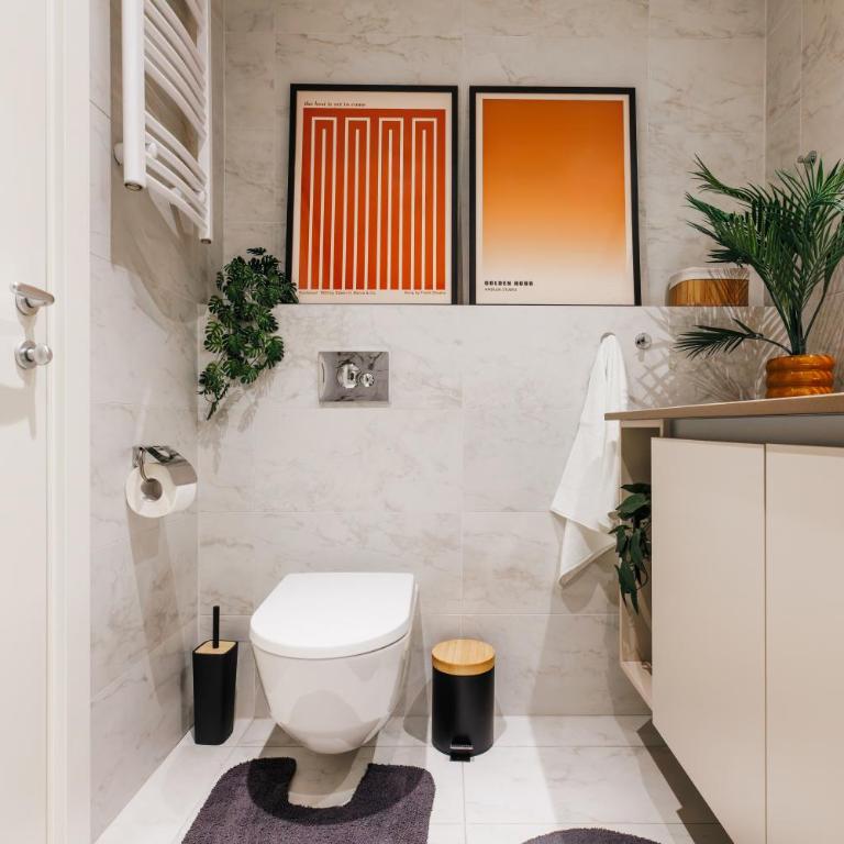 BW Aurora Prime PS4 Free Parking and Terrace - Two-Bedroom Deluxe Apartment with Balcony - 36