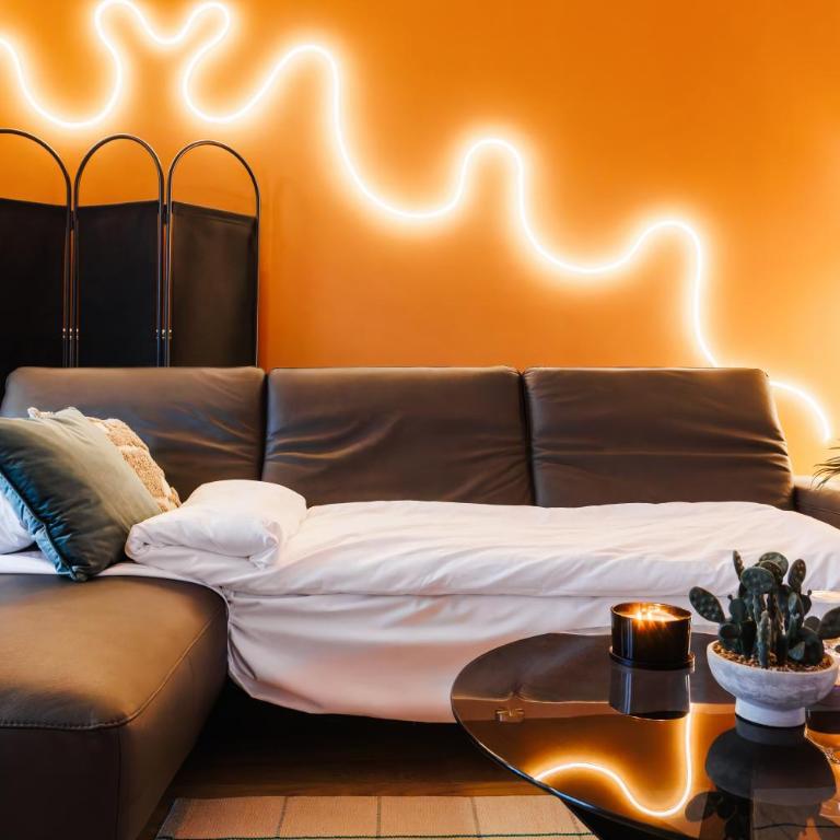 BW Aurora Prime PS4 Free Parking and Terrace - Two-Bedroom Deluxe Apartment with Balcony - 20