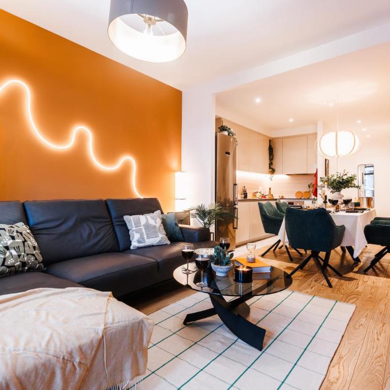 BW Aurora Prime PS4 Free Parking and Terrace - Two-Bedroom Deluxe Apartment with Balcony - 19