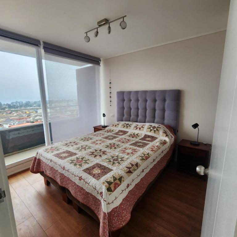 2 dormitorios 2 baños con vista al mar y estacionamiento - Two-Bedroom Apartment - 4